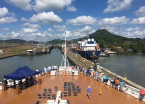In the Panama Canal